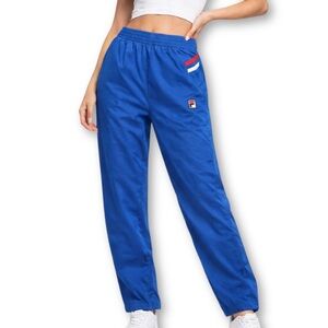 FILA Pants Joggers Track Blue Women’s Size 10/12